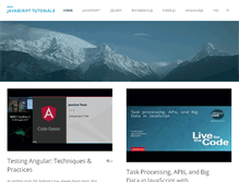 Tablet Screenshot of javascripttutorials.net